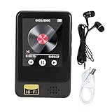Luocute MP3 -Musikplayer, 5.0 1,77 Zoll Touchscreen Portable HiFi MP3 -Player mit Wecker Aufnahmekalender, Geeignet für Arbeitssportarten (Keine kleine Speicherkarte)