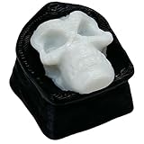 Keuyeo Persönlichkeit Totenkopf-tastenkappen, Harz, Halloween-Totenkopf-tastenkappe, Manuelle Kreuzschaft-tastenkappe Für Mechanische Tastaturen Für DIY-computertastaturen