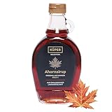 Küper Selection Ahornsirup Grad C – 250 ml – Sirup Kaffee, Pancakes & Dessert – aus Kanada – herb-süß für BBQ, Dressings, Marinade