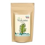 ALGENLADEN BIO Wakame Flakes - 100 g | Instant Algen aus dem Atlantik | Rohkost | Vegan | zu Dashi und Misosuppe