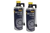MANNOL Reifen Doktor Pannenspray Reifendicht 2 Stück á 450 ml