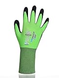 Wonder Grip WONDERGRIP TERRA TOUCH WG-260G: Multifunktionale Arbeitshandschuhe für Damen und Herren mit Touch-Funktion. Hergestellt aus 46% recyceltem Kunststoff für eine bessere Umwelt. (1, 9)