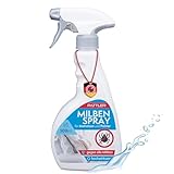 PATTLER® Milben Spray hochwirksam große 500ml, schonend & giftfrei, für Bettwäsche, Matratzen & Polster optimiert, kinder- & tierfreundlich mit Langzeitschutz, nach PT19 Klassifizierung