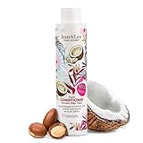 Jean & Len Conditioner Repair Kokos & Macadamia, für geschädigtes und kraftloses Haar, repariert Haarschäden, verleiht Geschmeidigkeit, Kokos-Duft, ohne Parabene & Silikone, vegan 300 ml