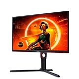 AOC Gaming 25G3ZM - 25 Zoll Full HD Monitor, 240 Hz, 0.5 ms MPRT, FreeSync Premium (1920x1080, HDMI, DisplayPort, USB Hub) schwarz/rot