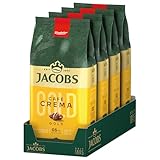 Jacobs Expertenröstung Cafe Crema Gold, Kaffee Ganze Bohne (4x 1 kg)