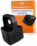 WHEELOO E-Bike Kontaktschutz Abdeckung für Bosch Smartes System I 2er Set I Schwarz I eBike Akku Zubehör I Kontakt Pin Schutz