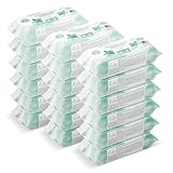 Amazon-Marke: Mama Bear Fresh Feuchttücher, Aloe Vera, 1008 Stück (18 Packungen mit 56 Stück), Verpackung kann variieren