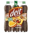 DEIT Cola-Mix - Erfrischungsgetränk zuckerfrei, kalorienarm (6 x 0,75L PET) für gesunden Genuss