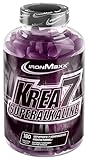 Krea7 Superalkaline Kreatin Tabletten 180 Stk. - 1590mg Kreatin pro Tablette, Mit hochdosierter 7-Komponenten-Formel, Kreatin vegan & zuckerfrei