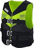 Mesle Schwimmweste Erwachsene V210, Leichte Schwimmhilfe für Herren & Damen, 50N Auftriebsweste Sup, Schwimmen, Kajak, Prallschutzweste Wakeboard, Wasserski, Jetski