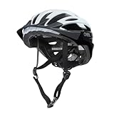 O'NEAL | Mountainbike-Helm | Urban Trail Riding | Leichtgewicht: nur 310g, große Ventilatoren zur Belüftung, Robustes ABS | Helmet Outcast Split V.22 | Erwachsene | Schwarz Weiß | L/XL