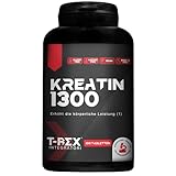 Kreatin Monohydrat 1300mg pro Tablette – 100 hochdosierte Tabletten – Micronisiert & laborgeprüft – Für Muskelaufbau & Leistung – T-Rex Integratori
