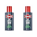 Alpecin pH Sensitiv Coffein-Shampoo S1 – 1 x 250 ml – Haarshampoo für Männer bei trockener, gereizter, juckender Kopfhaut | Kopfhaut-Pflege gegen Haarausfall (Packung mit 2)