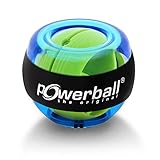 Powerball Basic, gyroskopischer Handtrainer, transparent-blau, das Original von Kernpower, Tennis