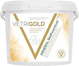 VETRIGOLD Mineral Stoffwechsel - Mineralfutter (Pellet) für stoffwechselbelastete Pferde - 1,5 kg Eimer