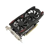 GTX1050Ti 4 GB DDR5-Spiel-Grafikkarte, Dual-Lüfter 128 Bit, Schnelle Kühlung, Geräuscharme Videospiel-Grafikkarte, für Desktop-PC (GTX1050Ti 4GB DDR5 128 Bit)