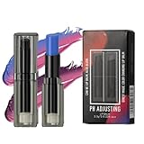 Farbwechselnde Lippenbalsam, Farbwechsel des Lippenstifts,Set von 2 wasserdichten Temperaturreaktiven Lipstick | Temperaturreaktiv, tägliche Betreuung für tägliche Pendeln, Dinnerpartys