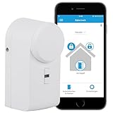 eqiva Bluetooth Smart Türschlossantrieb, Weiß, 142950A0, 5.6 x 5.2 x 11.4 cm