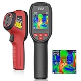 HIKMICRO Wärmebildkamera E02 96 x 96 IR-Auflösung mit visueller Kamera, tragbare kompakte Infrarotkamera mit Laserpointer, 20Hz Bildwiederholfrequenz, -20°C bis 400°C, SuperIR 240 x 240 IR-Auflösung