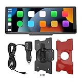 Gearwell Car Stereo, 10,26 -Zoll -IPS -Display mit CarPlay Wireless, Android Auto Navigation Radio, Sprachsteuerungsspiegel -Link -Multimedia -Empfänger