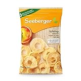 Seeberger Apfelringe, Samtweiche, getrocknete Apfelscheiben in bester Qualität - natürlich süß und sehr schmackhaft - ohne Zusatz von Zucker, vegan (1 x 80 g)