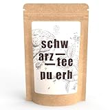 Alpaca Tea | Pu Erh Tee | loser chinesischer Schwarztee | wiederverschließbar (100, Gramm)