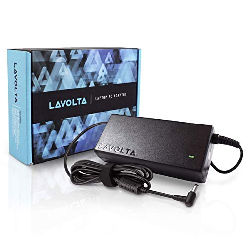 Lavolta 90W Laptop Netzteil - mit 5,5 x 2,5mm Stecker - Ladekabel für Fujitsu Lifebook A E T A512 A530 AH530 T902 U749/ ASUS F75a F751 R558u R752l/ Toshiba-Dynabook Satellite A300 C50 L50/ Lenovo G580