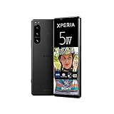 Sony Xperia 5 IV (5G Smartphone, 6,1 Zoll, 4K HDR 120 Hz OLED-Display, Dreifach-Kamera mit optischem Zoom (ZEISS T*), 3,5-mm-Audio, Dual SIM) 24+12 Monate Garantie [Amazon Exklusiv] schwarz