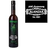 Absinth Strong68 Limited Edition | Mit Wermut/Thujon | 68% | Ohne Farbstoff | Das Original von ALANDIA | (1x 0,5 l)