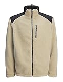 JACK&JONES Herren JCOECHO Fleece Jacket Fleecejacke, Crockery/Detail:Black Overlay, L