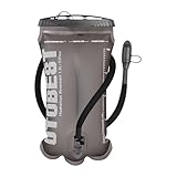 UTOBEST Trinkblase, Wasserblase 1.5L 2L 3L, TPU-Körperwasserbeutel, mit isoliertem Schlauch, BPA-frei, auslaufsicher, für Wandern, Laufen, Radfahren, Camping