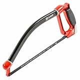 ARES 70098-3D Professionelle Bügelsäge – mehrfach verstellbarer bogenförmiger Rahmen – Multi-Winkelblattposition – 30,5 cm Hartstahlklinge