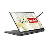 Lenovo Yoga 7 Convertible Laptop | 14' WUXGA OLED Touch Display | AMD Ryzen 5 7535U | 16GB RAM | 512GB SSD | AMD Radeon Grafik | Win11 Home | QWERTZ | grau | inkl. Pen | 3 Monate Premium Care