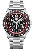 Luminox Taucheruhr Chronograph Pacific Diver Schwarz/Rot XS.3155.M