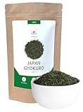 Japan Gyokuro, grüner Tee aus Japan, loser premium Grüntee, ohne zugesetzte Aromen, Feine Süße und Umami | WonderTea Japan Gyokuro Green Tea (100g)