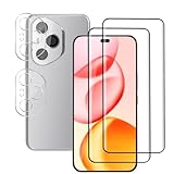 Rnnmeeko 2+2 Stück Schutzfolie für Honor 400 Pro Panzerglas, 9H Härte Panzer Schutz Glas folie und Kameraschutz Schutzglas, Anti-Kratzer Blasenfrei Displayschutzfolie für Honor 400 Pro