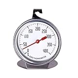 Edelstahl-Thermometer für Backofen/Grill/Räucherfleisch/Lebensmitteltemperaturmessgerät Backwerkzeug BBQ Thermometer Zifferblatt Thermometer