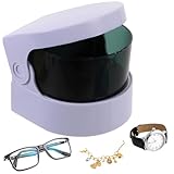Ultraschallreinigungsgerät, Ultraschallreiniger, TragbarUltraschall Reinigungsgerät für Zahnersatz Brille Schmuck Uhren Münzen
