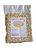 Sizilianische Geschälte Mandeln - Trockenfrüchte, reich an Vitaminen und Ballaststoffen - Glutenfrei (Pizzuta d'Avola, 500g)