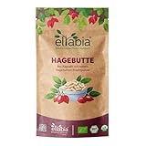 Bio Hagebutten Kapseln 1000 Stück | Hochdosiert 3000mg Tagesdosis | EU-Anbau in Premium Rohkost-Qualität Vegan | 100% rein ohne Zusätze (DE-ÖKO-007)
