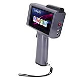 Fafeicy Handheld -Tintenstrahldrucker Portable High Definition -Touchscreen -Drucker Zum Codieren und Beschriften auf Verschiedenen Materialien (EU-Stecker (100-240 V))