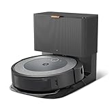 iRobot Roomba Combo i5+ (i5572) Saug- und Wischroboter mit autom. Absaugstation, WLAN-fähig, intelligente Navigation, 2 Gummibürsten, Reinigung nach Raum, Kompatibel mit Sprachassistenten, Farbe: Cool