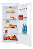 Amica EVKSS 352 220 Einbau-Kühlschrank / 122er Nische/Schlepptür-Technik/elektronische Steuerung/Tür-Offen-Alarm/Gemüseschublade