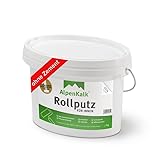 AlpenKalk Rollputz rau (1,0 mm) jetzt 7 kg (5+2) / ca. 12 m²