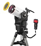 Bresser Teleskop Messier MCX-127 mit 1900mm Brennweite und GoTo Teleskop EQ/AZ mit wahlweise äquatorialer oder azimutaler Montierung inklusive Stativ