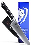 DALSTRONG Ultimate Utility & Sandwich Knife - 6' - Gladiator Series - Spreader - Forged German High-Carbon Steel - Sheath Included - NSF Certified