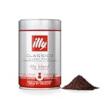 illy Gemahlener Kaffee für Filterkaffee CLASSICO, klassische Röstung - 250 g Dose