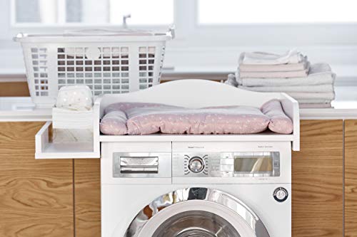 KraftKids Wickelaufsatz weiß passend für alle Waschmaschinen oder Trockner