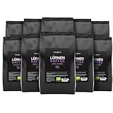 effective nature Lupinenkaffee - 10x 500 g Pulver - Der ideale Kaffeeersatz - Koffein- und Glutenfrei - Aus kontrolliertem Bio-Anbau - In Deutschland hergestellt – Vollmundig-aromatischer Geschmack